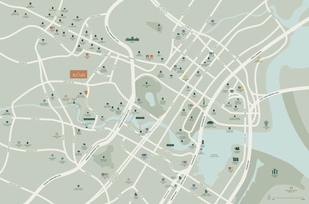 the-avenir-location-map-singapore